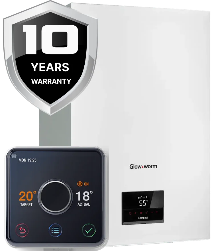 New boiler with thermostate image